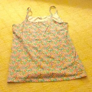 Athletic floral HM tank top